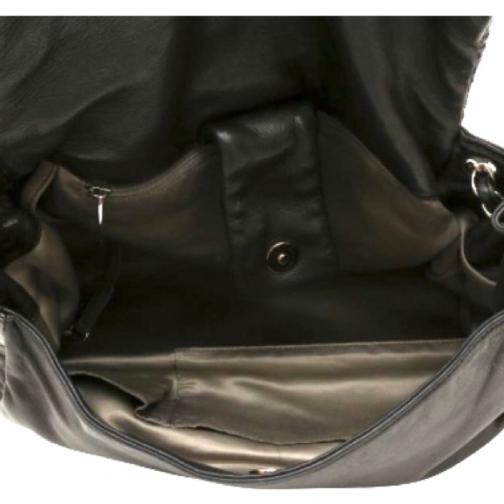 ๐ CHANEL ๐ BROOKLYN PATCHWORK HOBO ACCORDION RARE BAG LARGE FLAP LEATHER - Picture 12 of 15